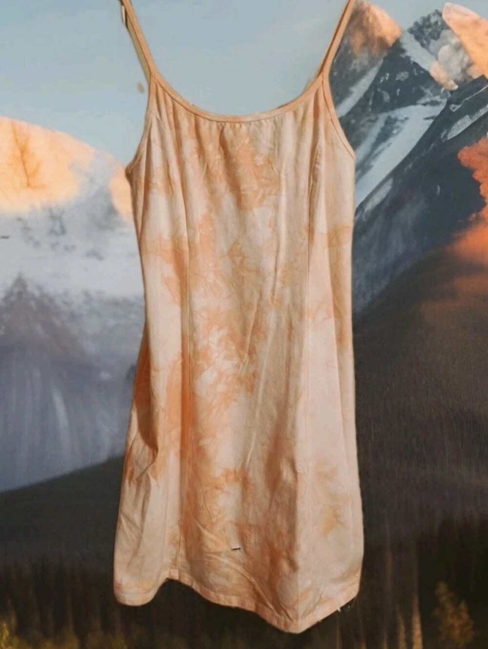 Billabong Easy On Me Dreamcicle Dress-Billabong 95% Cotton Sz M See Des Pls